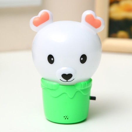 Nightlight "Bear in the basket" 1W 6x6x10 cm Risalux-5
