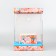 Box for flowers with a vase and PVC windows folding "Spring flowers", 16 x 23 x 16 cm