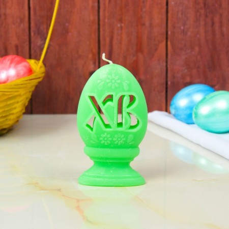Decorative candle "Egg HB", mix-8