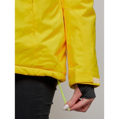 Ski suit female, size 50, yellow color-11
