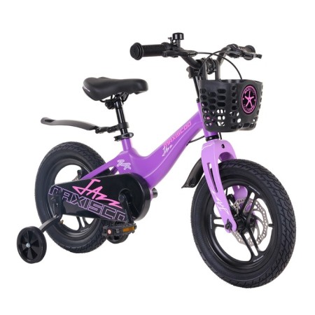 Bicycle 14 ’’ maxiscoo Jazz Pro, Purple matte color-1