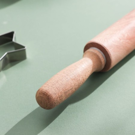 Rnocking rolling rod Magistro, wood, 43 × 4 cm, working part 23 cm-1