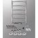 Electric towel Indigo Arc Lux, 800x500 mm, hidden installation, chrome