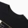 Female T-shirt, black color, ONE SIZE (42-46)