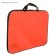 Folder for drawings and drawings A3, 470 x 350 x 20 mm, handles, textile, calligrata standard, orange, density 600d