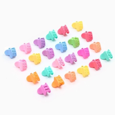 Hair crab "Momina Bead", 24 pcs., 1 x 1.5 x 1.5 cm-4