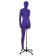 Pentornovsky Monica mannequin, Art, size 54, purple color, overlays, hands, leg and head