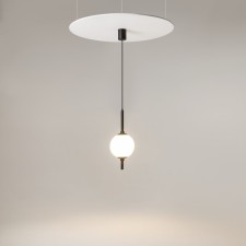 Suspension lamp Maytoni Z020PL-L6B3K, LED, 7W, 18x18x351 cm, 400lm, Black color black