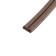 Rubber tundra seal, profile d, size 9x8 mm, brown, in packaging 10 m