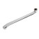Pour for the Zein mixer, 3/4 ", curved, stainless steel, 35 cm, aerator plastic