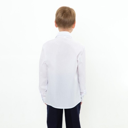 Shirt for a boy, white color, height 152 cm-3