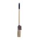 Round tundra, natural bristles, wooden handle, No. 4, 25 mm