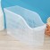 Storage container on wheels Ricco, 6 l, 35.5 × 13 × 20 cm, with a handle, transparent