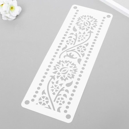 Stencil of stencil "pattern" 11x32 cm-1