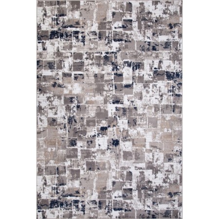 Rectangular carpet Merinos Richi, size 200x300 cm, color Gray-Blue-1