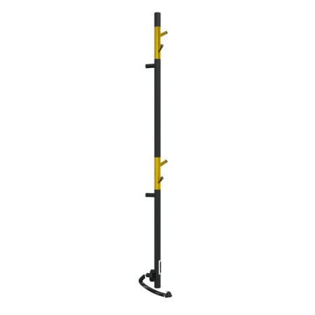 Towel Electric Laris Image, 150x1400 mm, 4 crossbars, univers., Black-11