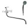 Accoona A7370 bath mixer, two -wound, brass, chrome