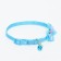 Collar "tenderness" with a bow, 30 x 1 cm, mix of flowers