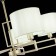 Suspended EVOLUCE lamp. Sle105803-05. Danae. 5x40 watts, E14, 68.5x68.5x37 cm, matte gold color