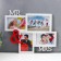 Photo frame plastic in 4 photos 10x15, 13x18 cm "Mr & Mrs" White 40x33x2 cm