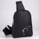 Bag over the shoulder bee Bear with lightning, black color