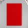 Set of hard felt (5 sheets) 1 mm 20x30 cm, red