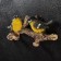 Suspended decor "A twig with two birds" color, 24x5x11cm