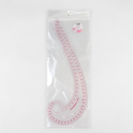 Portnovskoye metric "Snail", premium, 30 × 10.5 cm, thickness 1.5 mm, transparent color-3