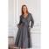 Women's dress, size 42, gray color 5582