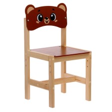 Wooden stool adjustable (1-3) 