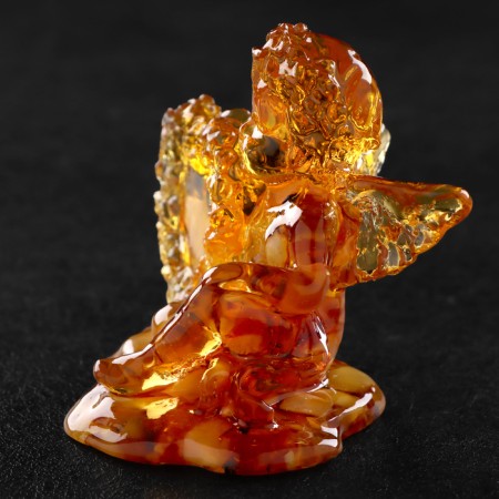 Souvenir "Angel", with a frame for a photo, amber-1