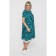 Women's dress, size 58, light green color