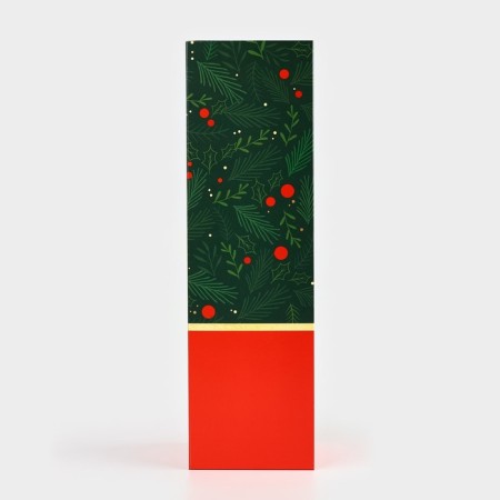 Folding box "New Year", 9.5 x 32.5 x 9.5 cm, New Year-4