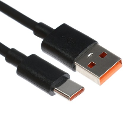Eltronic Type -C - USB, 2.4 A, 1 m, charging + data transfer, package, black-5