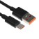 Eltronic Type -C - USB, 2.4 A, 1 m, charging + data transfer, package, black
