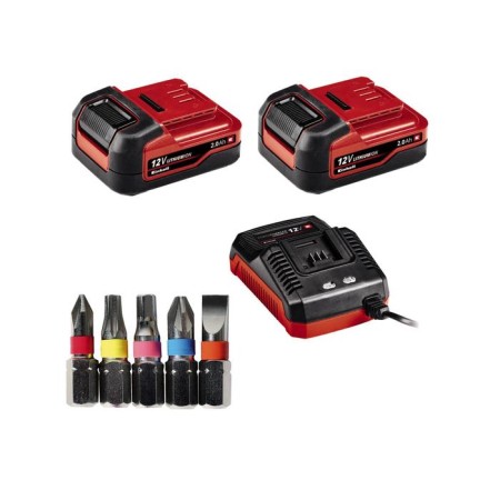 Enhell TE-CD 12/1 LI, 12 V, 400-1400 rpm, 30 nm, 10 mm, 2x2 ah, 45 min 539590-2