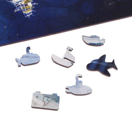 Figure puzzle "ship", 120 parts, 28 × 20 cm-3