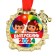 Children's medal for graduation "graduate 2024", on tape, gold, plastic, d = 6.9 cm