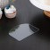 Confectionery spatula for alignment made of plexiglass, 10 × 13 × 0.1 cm, the color is transparent