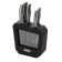 Lenardi knife set, on a stand, 5 items