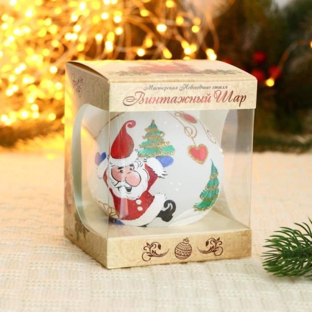 Christmas ball d-10 cm "Dancer"-1