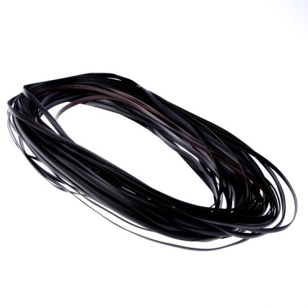 Rang for weaving is artificial, length - 60 m, brown color-3