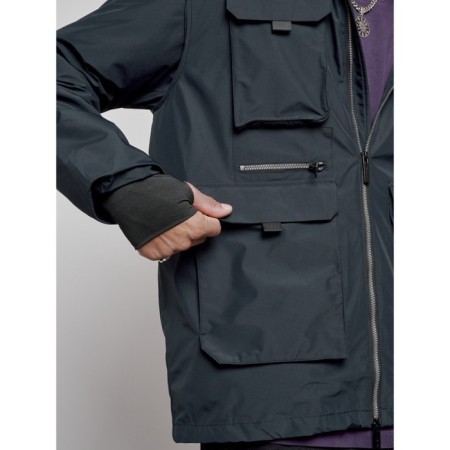 Luy jacket transformer male winter, size 50, dark blue color-19