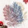 Decor shine "leaves" 30 cm, mix