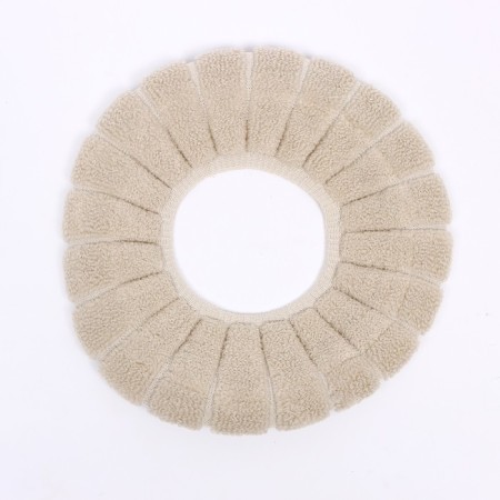Soft cover on the lid and seat of the toilet (beige)-3