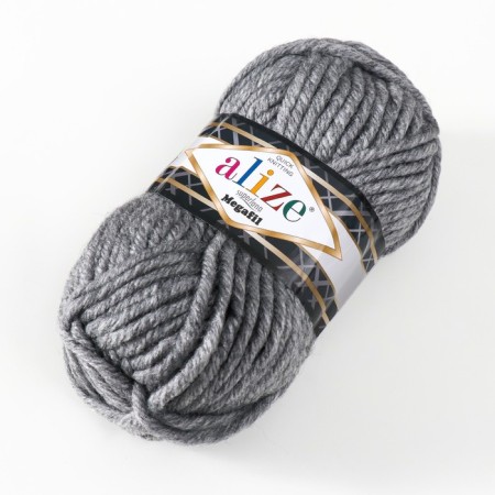 Yarn "Superlana megafil" 25% wool, 75% acrylic 55m/100 g (21)-1