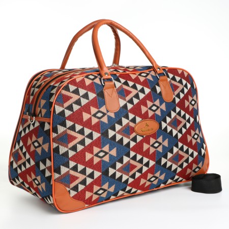 Road bag with lightning, long belt, colorful color