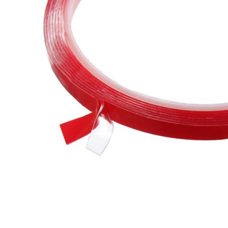 Adhesive tape Torso, transparent, bilateral, acrylic, 6 mm x 2 m-1