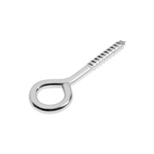 Shurup-ring Stroybat, white zinc, 6x70 mm