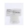 Transitional cuff Masterprof Isa. 131683, D = 32 x 25 mm, for sewer pipes, heaps, white